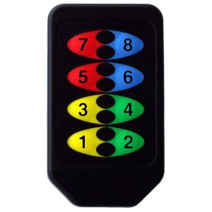 China Transmissor RF de longo alcance para dispositivos portáteis de 8 botões com alcance de 750 pés wholesale