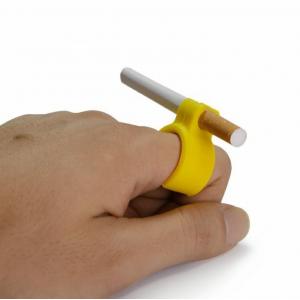 RoHS Width 12mm Silicone Cigarette Holder Ring