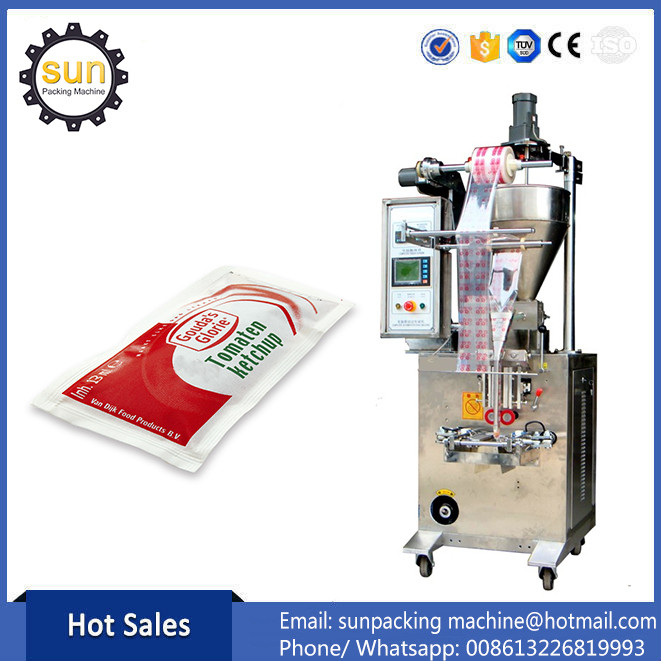 China Máquina de embalagem vertical automática do champô da maquinaria de empacotamento do champô supplier