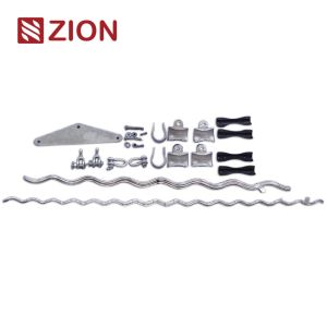 China Ensemble de double suspension ADSS - Stabilité améliorée des câbles optiques supplier