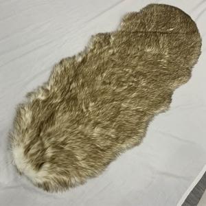 Shaggy Wool Seat Pad Sheepskin Bench Pad Rugs For Home Decor