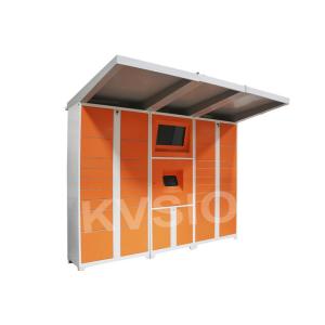 China Dust Proof Outdoor Parcel Delivery Lockers Convenient For Maintenance supplier