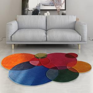 Handmade Wool Blend Living Room Carpet Rugs 1000*1000