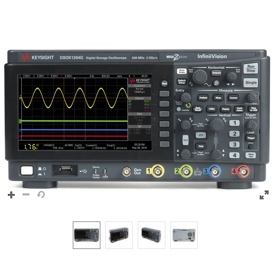 China Keysight Agilent High-Definition Oscilloscope DSOX1204G 4 Analog Channels wholesale