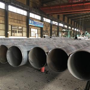 Api 5l Grb Od 2000mm Black Coated Ssaw Spiral Welded Steel Pipe