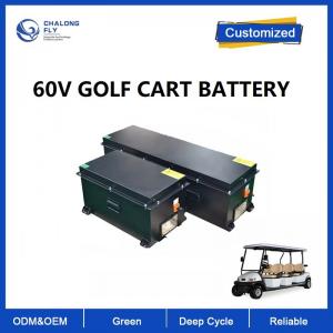 La batería de litio del carro de golf del OEM 60v 80Ah 100Ah NCM LiFePO4 con BMS estable PUEDE