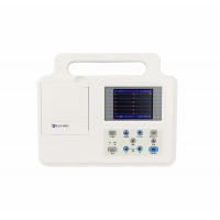 China 3 Channel Portable Ecg Monitor Electrocardiograph Machine Built In Printer on sale