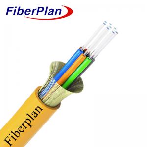 Fiberplan Indoor soft cableTight Buffer Distribution G652d G657a Om3 Om4 Fiber Optic Cable GJFJV
