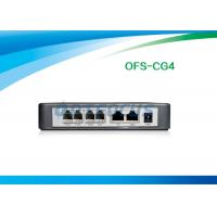 China RJ45 FXS Voip Gateway 2 Port Ethernet Router CDR Wall Mountable Volume Control on sale
