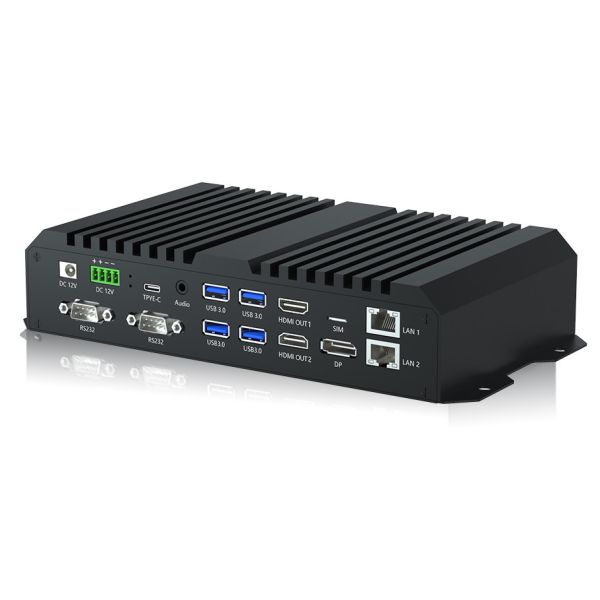 Rockchip RK3588 HD Multimedia Box Edge Computing AIot 8K Double HD Dual Ethernet