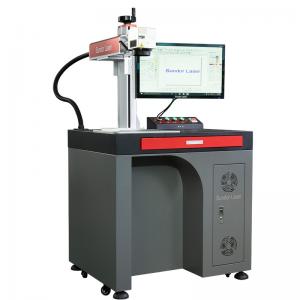 Separate Portable Mopa 3d Fiber Laser Metal Engraving Machine Air Cooling