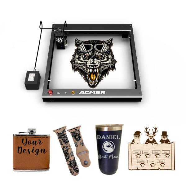 33W Diode Laser Engraver And Cutter Machine High Precision For Wood Leather Acrylic