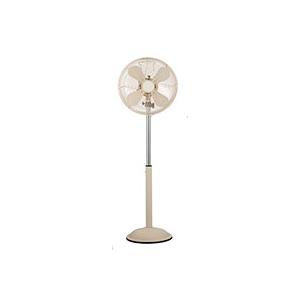 China 16 Inch Oscillating Retro Standing Fan Antique Chrome Body Full Metal CE ROHS supplier