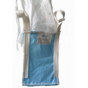 China Dangerous chemical powder 500kg anti static bulk bags CROHMIQ blue supplier