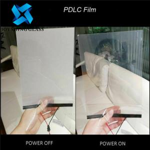 China Switchable Smart Glass Windows 1mm-19mm Self Adhesive PDLC Film supplier