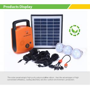 Solar hand lamp Energy saving flood lights waterproof outdoor yard solar led light 4W 9V