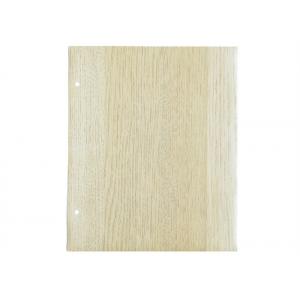 China Custom Wood Color PVC Furniture Foil 0.15mm Thickness Fireproof supplier
