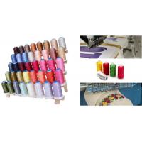 6000M 75D/2 Vivid Color Polyester Embroidery Thread For Computer Embroidery Machine