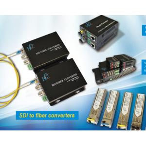 China HD/3G SDI Fiber Converter RS485 data to fiber HD video optical converter supplier