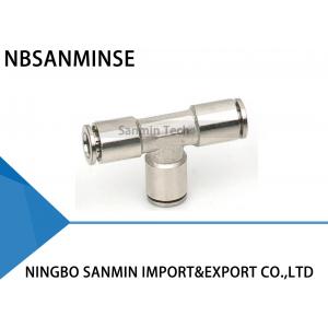 China MPUT Pneumatic Brass Air Hose Fittings , Pneumatic Brass Fitting Tube Fitting Sanmin supplier