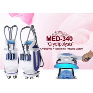 China Cryotherapy Vacuum LED Weight Loss Fat Freeze cryo lipo machine With 2 Handpieces supplier