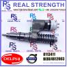 China DELPHI injector 8113411  BEBE4C12003 Diesel pump Injector V-O-L-V A3 for  D12 3039 US 465 SPEC 345-385 HP wholesale