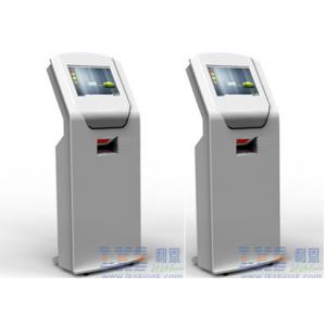 China Saw Touch Screen Free Standing Kiosk With Barcode Scanner Self Payment PC System supplier