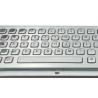 China 20mA Brushed Metal Industrial Keyboard 64 Keys Panel Mount wholesale