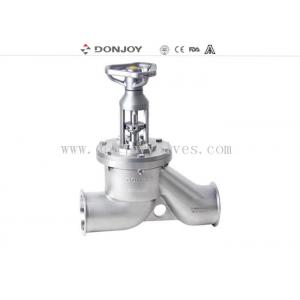 4" Sanitary  Donjoy globe valve with Stanless steel hanlde