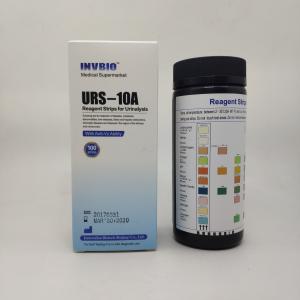 Laboratory Reagent Urine Test Strips 10 Parameters 99% Accuracy