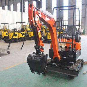 China CE Approval Hydraulic 1 Ton Mini Excavator EPA Small Crawler Excavator supplier