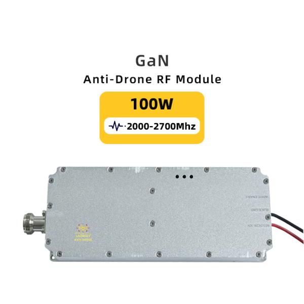 100W 2000-2700MHz ブロードバンド GaN アンチ ドローン モジュール FPV アンチ ドローンシステム C-Uas Mavic 3 Autel Fpv Ua ポーランド RF モジュール