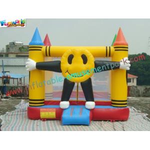 China Clown Commercial Bouncy Castles /  Customized Bouncing Jumping House For Party supplier