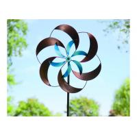 China Decorative Wind Outdoor Metal Sculpture Stainless Steel Kinetic Sculpture Custom Size on sale