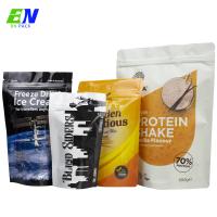 OEM Chocolate Protein Food Packaging Bag High Barrier With Zipper