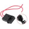 China Red Wire Black Plastic Square Shell Cap Wired Inline Auto Fuse Holder Box MT205 For Mini Car Blade Fuse wholesale