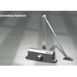 Eurospec CE Marked Aluminium Door Closer , Medium Duty 2 Hour Fire Rated Door Closer