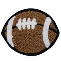 China Chenille Football Applique Patch - Letterman Jacket, Sports 2-3/8 (Iron on) on sale