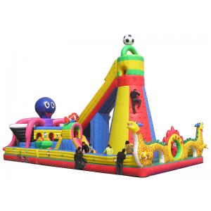 China Children's playground equipment inflatable castle environmental Dolphin world supplier