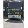 Telma Retarder Used Yutong Buses Roof Mounted AC One And Half Deck