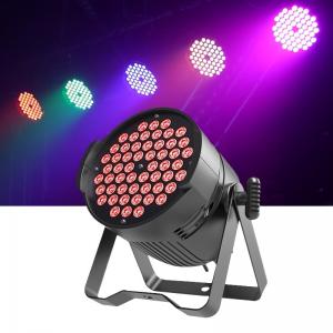 54pcs*3W RGBW LED Par Can Lights for Wedding Party Performance Bar Event Disco Stage