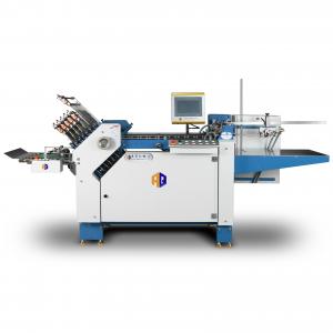 Industrial A3 Paper Folding Machine With Stacker Collecting Equipment
