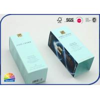 China Luxury Cosmetics Coated Paper Box Gold Hot Stamping 4c Printing For Essence Lotion on sale