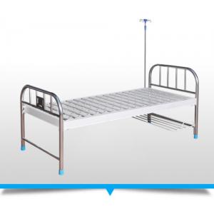 Flat Height Adjustable Bed For Patients , High End Hospital Bed With Wheels