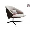 China 0.8cbm Cashmere Upholstered Leisure Chair 4 Spoke wholesale