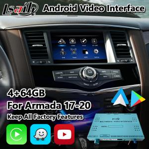 China Lsailt Android Multimedia Video Interface for Nissan Patrol Y62 Armada 2017-2020 With Wireless Carplay supplier