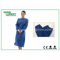 China Disposable Surgical Isolation Gown/Custom Hospital Gowns With PP/SMS Material on sale