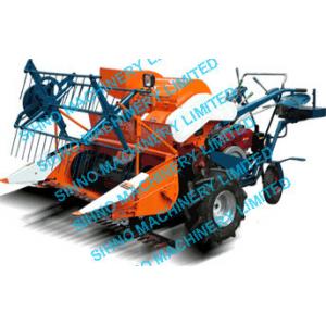 China 4l-0.7 mini grain harvester, paddy combine harvester with Tyre wheel , 12hp 14hp supplier