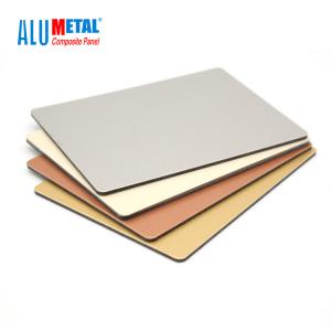 China 4mm Anodized PVDF Aluminum Composite Panel supplier