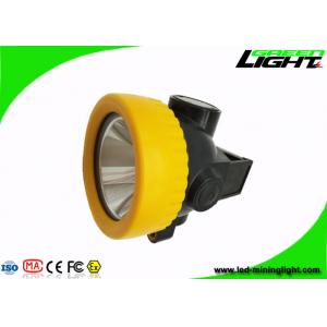 China Light Weight Cordless Cap Lamp Rechaegeable 4000lux Plug In Charger PC Material supplier